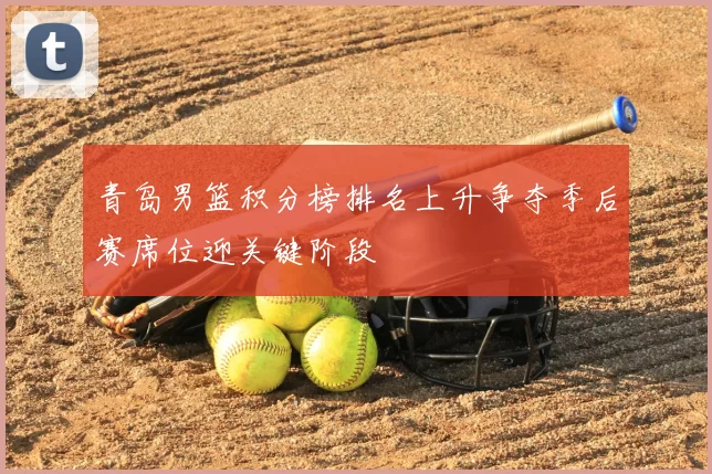 青岛男篮积分榜排名上升争夺季后赛席位迎关键阶段